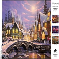 Бафало Игри Уметност На Џено Народи - Снежна Божиќ Сложувалка