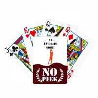 Како Спортски Фитнес Избалансиран Кошарка Ѕиркаат Покер Играње Карти Приватна Игра