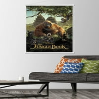 Дизни Книгата За Џунглата - Кралот Луи Ѕид Постер Со Дрвена Магнетна Рамка, 22.375 34