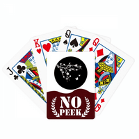 Филијала Сакура Јапонија Јапонија Ѕиркаат Покер Играње Карти Приватна Игра