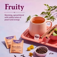 Јоги Чај Праска Детоксикација, Кофеин-Бесплатни Органски Билни Чај Кеси, Грофот