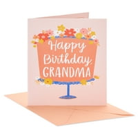 Американска честитка за роденденска картичка за баба