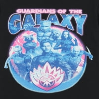Марвел Момци Гардијаните на графичката маица Галакси, големини 4-18