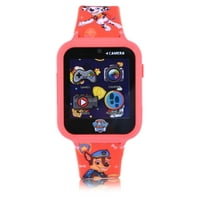 Nickelodeon Paw Patrol Unise Child Smart Watch Headphone постави силиконски ленти со повеќебојни повеќебојни