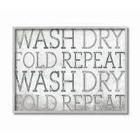 Stuple Industries миење суви алишта бања текстуриран збор дизајн сива фарма куќа рустикална врамена giclee текстурална уметност од igиџи Луиз