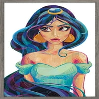 Дизни Принцеза - Јасмин - Стилизиран Ѕид Постер, 22.375 34